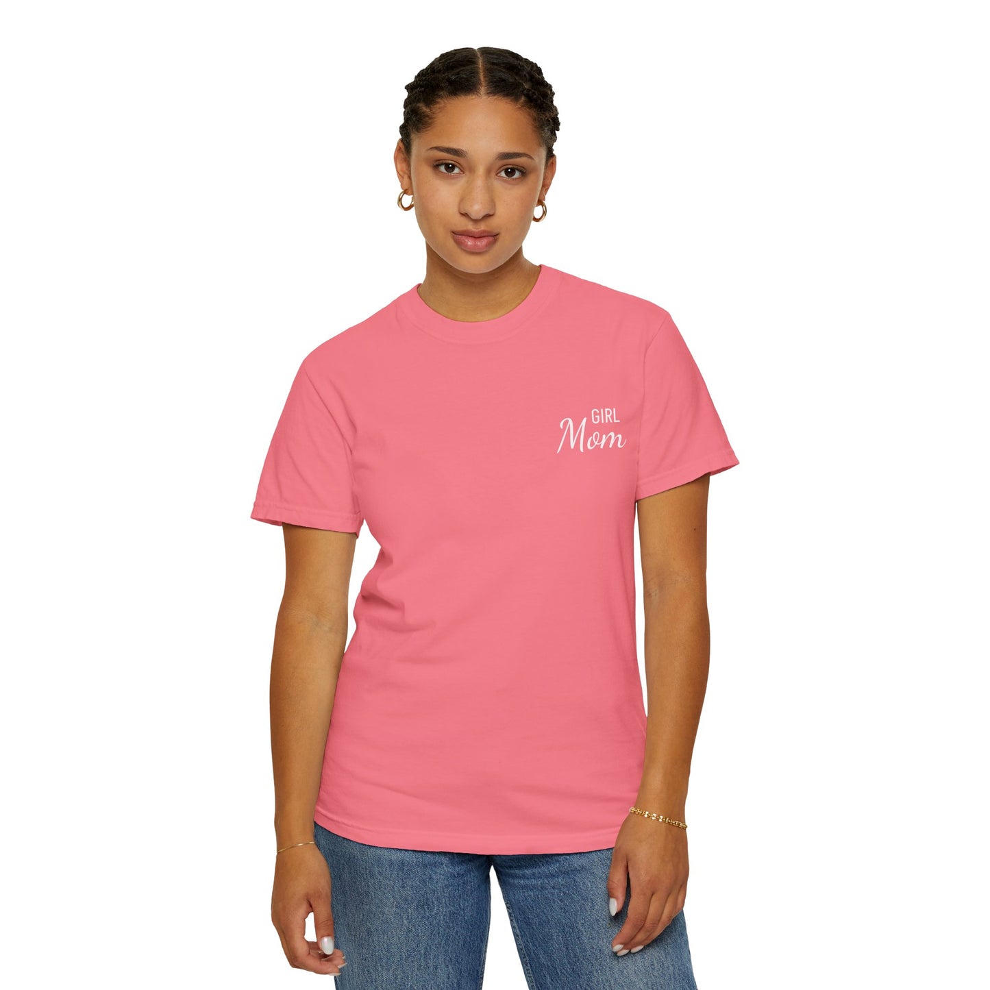 Girl Mom Printed T-Shirt | Comfort Colors T-shirt