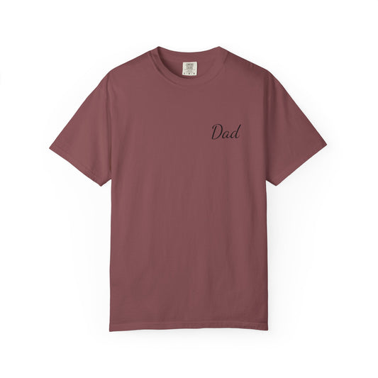 Dad Script Printed T-Shirt | Comfort Colors