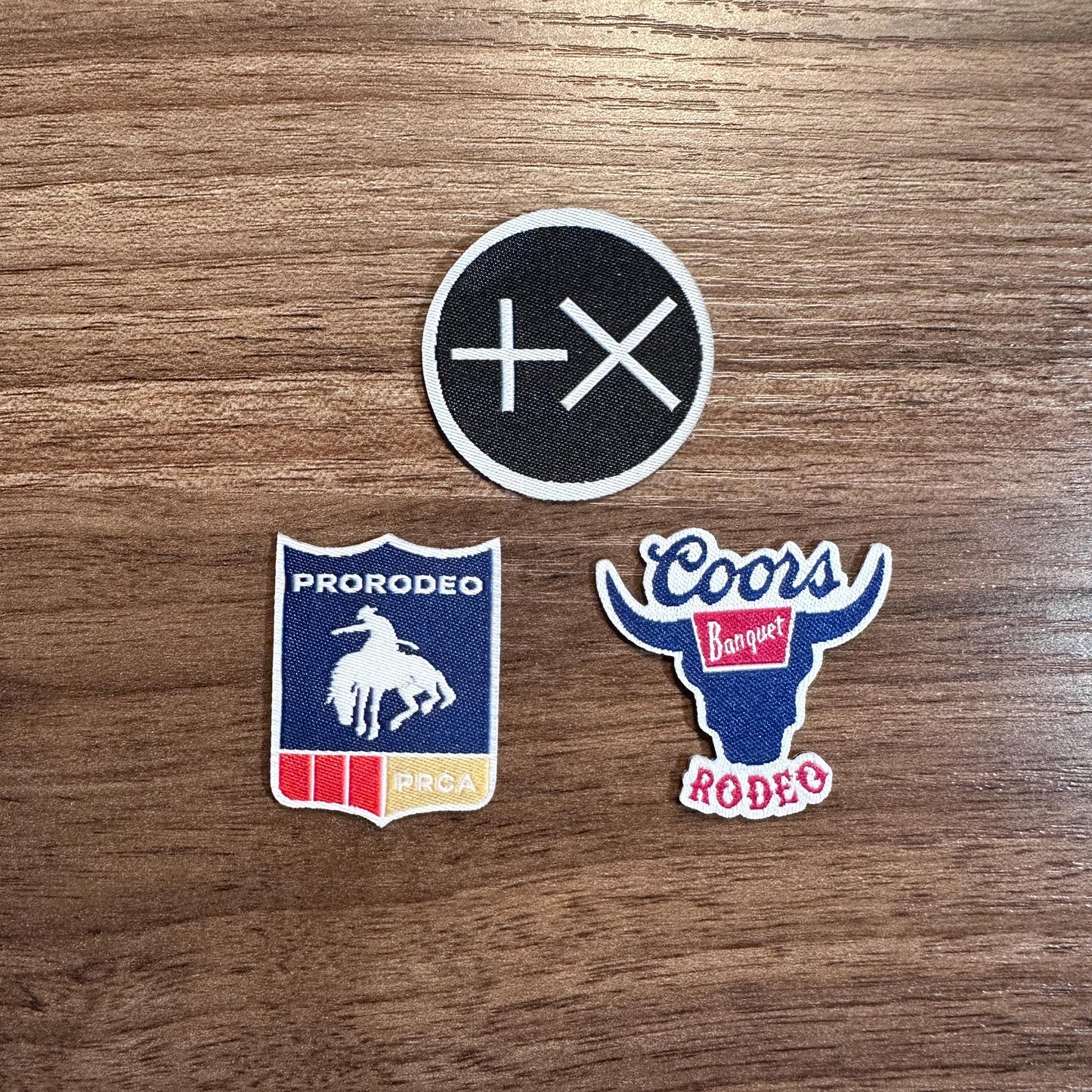 CUSTOM Woven Cowboy Hat Patches