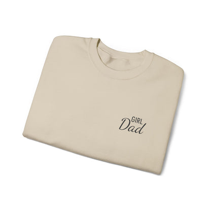 Girl Dad Embroidered Crewneck Sweatshirt