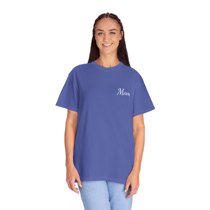 Mom Script Printed T-Shirt | Comfort Colors