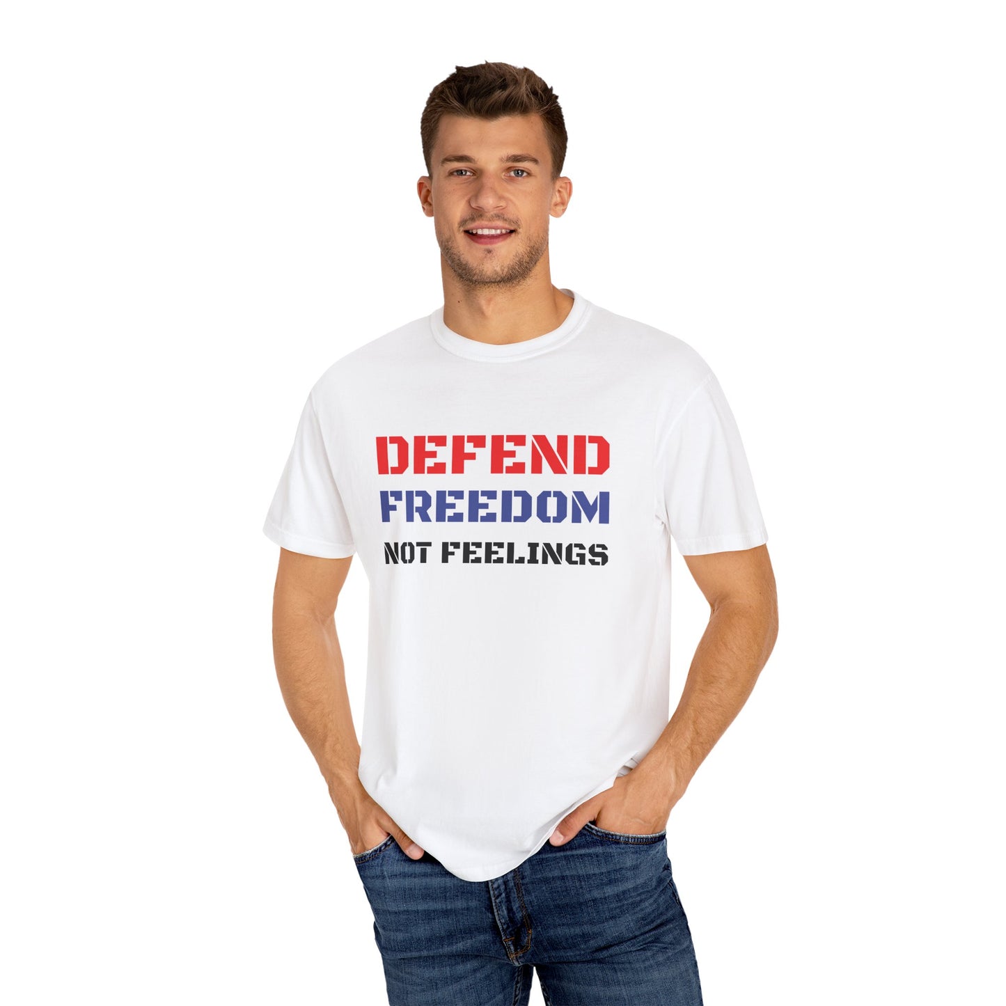 Defend Freedom T-Shirt - Unisex Comfort Colors Tee