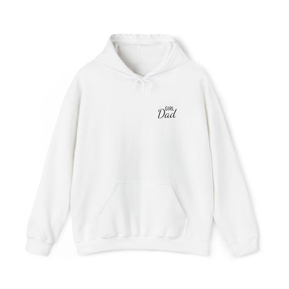 Girl Dad Embroidered Hoodie - Black Text