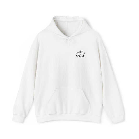 Girl Dad Embroidered Hoodie - Black Text
