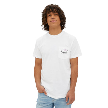 Girl Dad Pocket T-Shirt | Comfort Colors