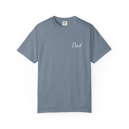 Dad Script Printed T-Shirt | Comfort Colors