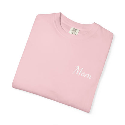 Mom Script Printed T-Shirt | Comfort Colors