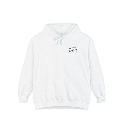 Girl Dad Heavyweight Hoodie — Minimal Script Chest Logo
