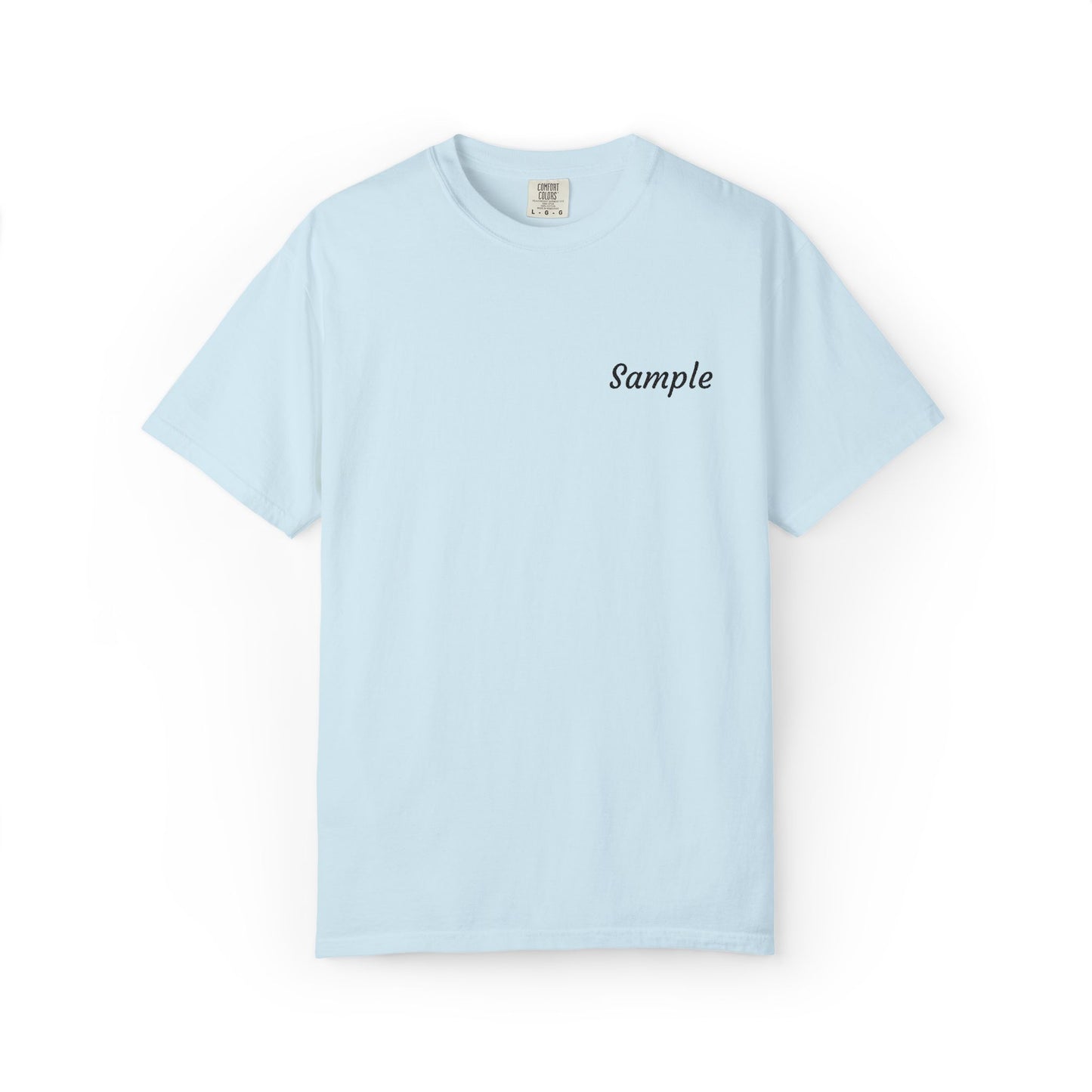 Custom Grandparent Embroidered Name - Comfort Color T-Shirt