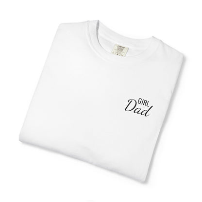 Girl Dad Embroidered Comfort Color T-Shirt