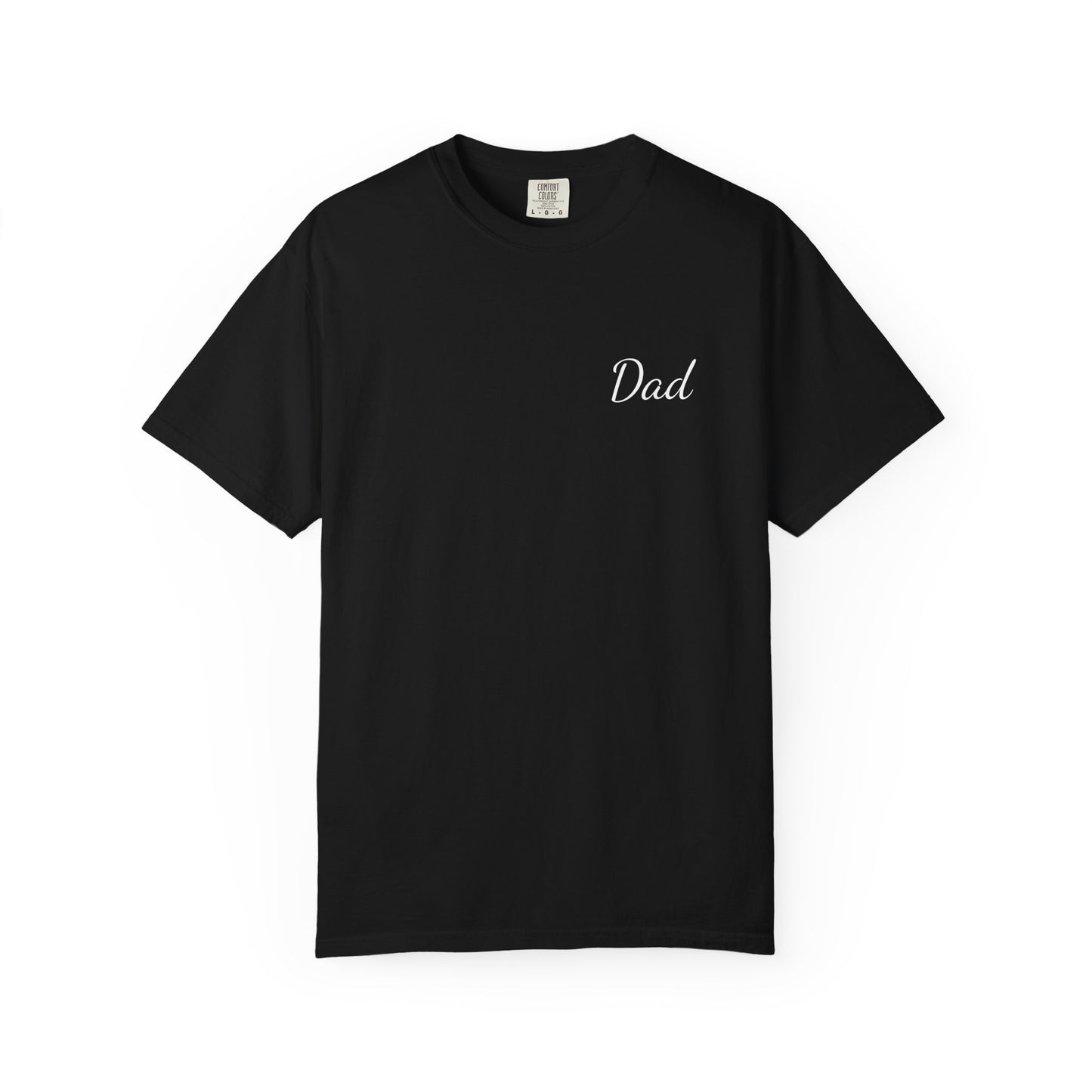 Dad Script Printed T-Shirt | Comfort Colors