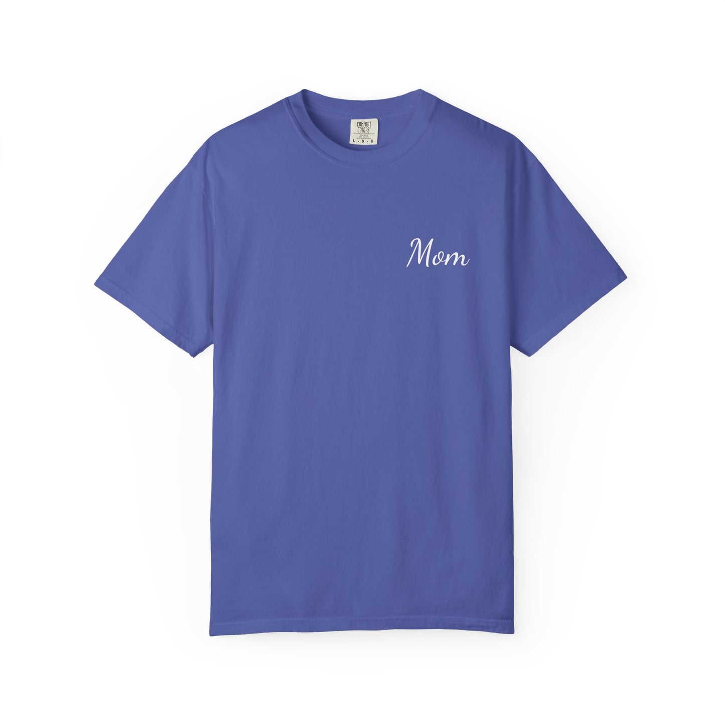 Mom Script Printed T-Shirt | Comfort Colors