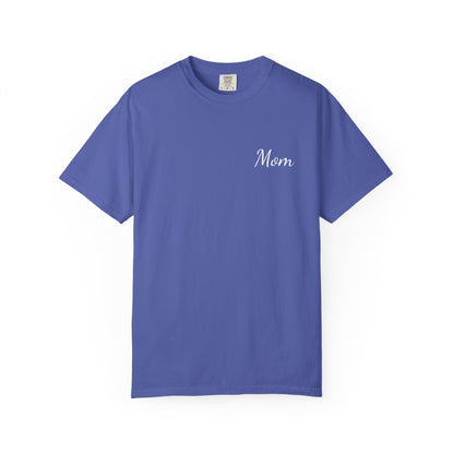 Mom Script Printed T-Shirt | Comfort Colors