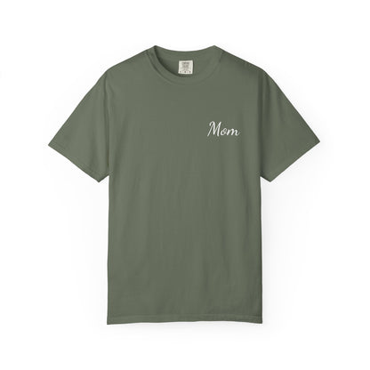 Mom Script Printed T-Shirt | Comfort Colors
