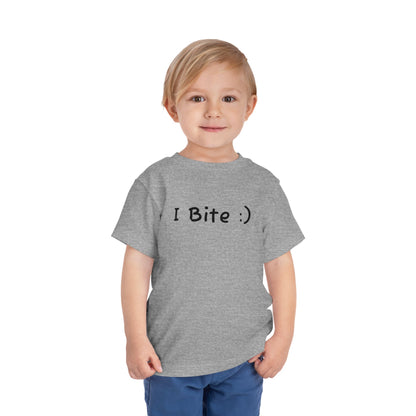 Cute Toddler Tee - I Bite :)