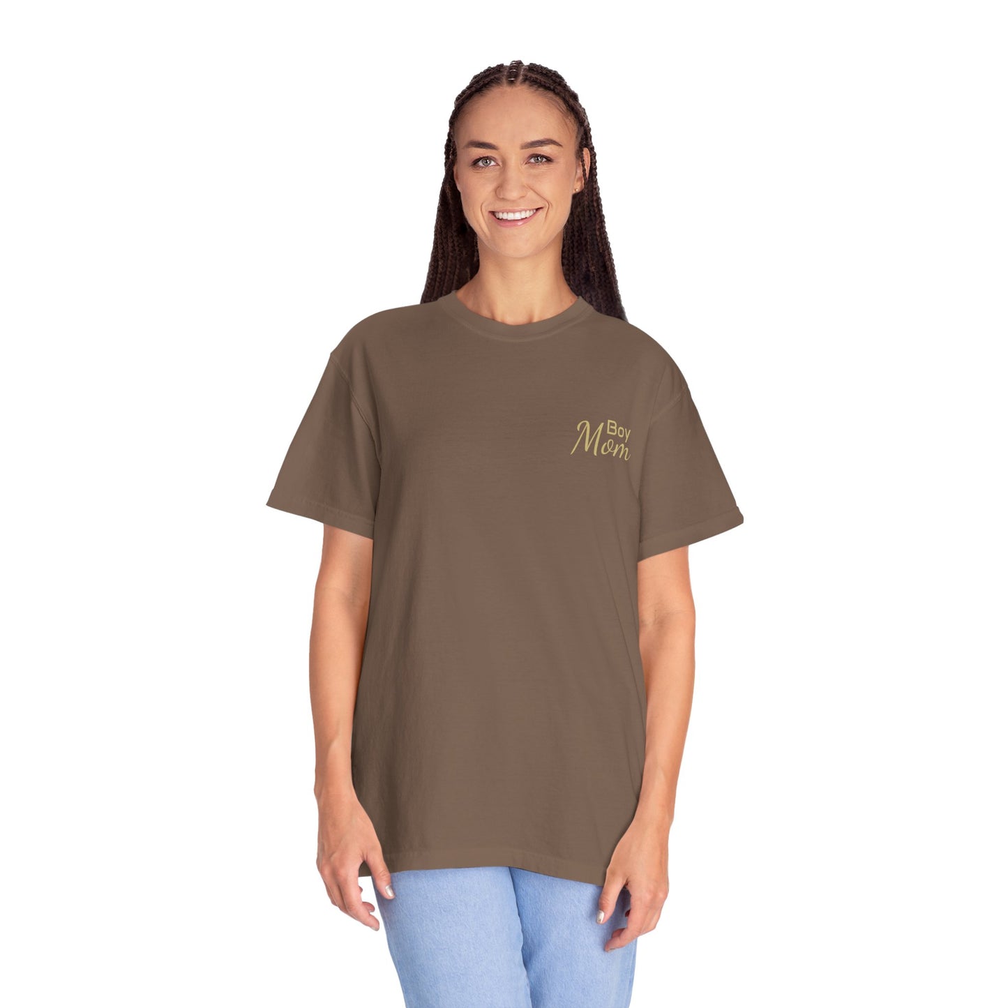 Boy Mom Printed T-Shirt | Comfort Colors