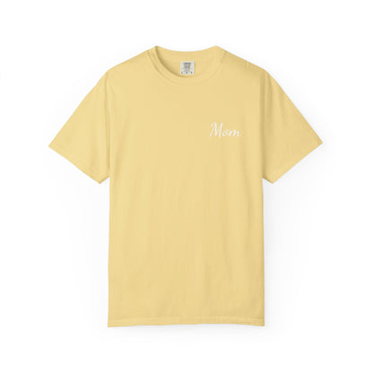Mom Script Printed T-Shirt | Comfort Colors