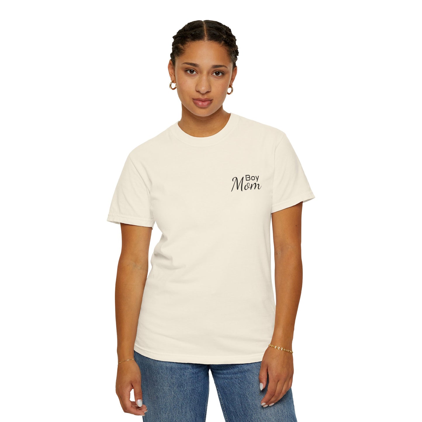 Boy Mom Printed T-Shirt | Comfort Colors