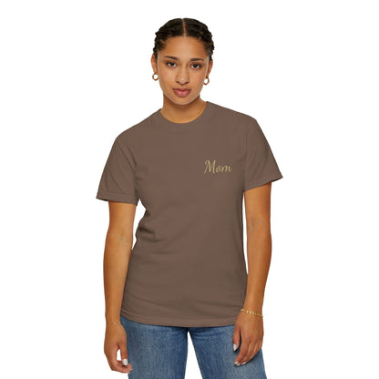 Mom Script Printed T-Shirt | Comfort Colors