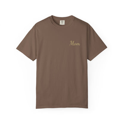 Mom Script Printed T-Shirt | Comfort Colors