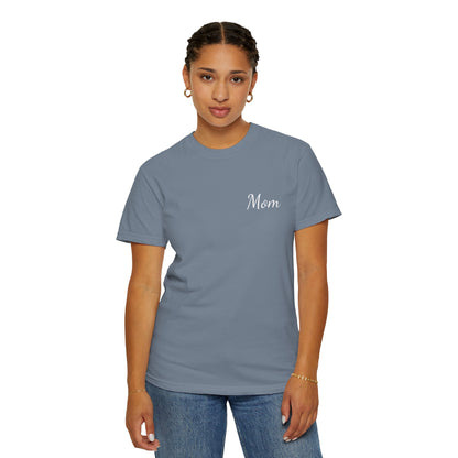Mom Script Printed T-Shirt | Comfort Colors