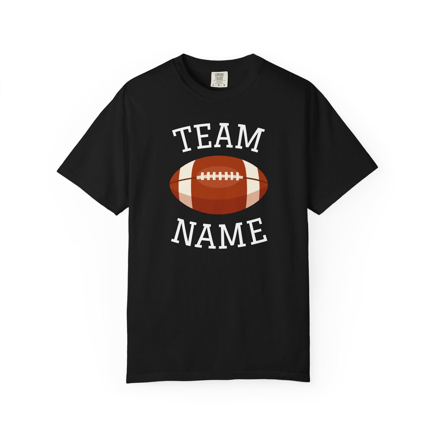 CUSTOM Football Team T-Shirt for Parents & Kids - Personalize with Name, Team Name & Number