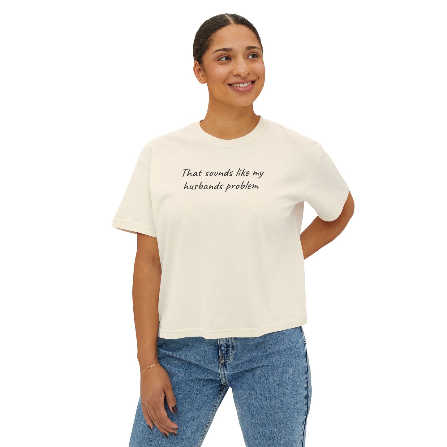 Sounds Like My Husbands Problem Shirt - Comfort Colors Tee