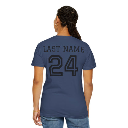 CUSTOM Football Team T-Shirt for Parents & Kids - Personalize with Name, Team Name & Number