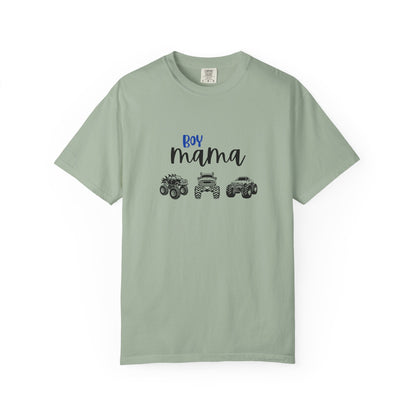 Boy Mama T-Shirt — Mom of Boys Graphic Tee with Trucks