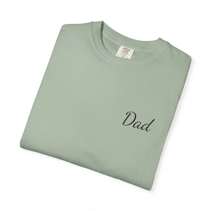 Dad Script Printed T-Shirt | Comfort Colors