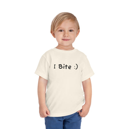 Cute Toddler Tee - I Bite :)