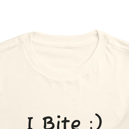 Cute Toddler Tee - I Bite :)