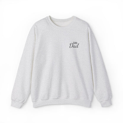 Girl Dad Embroidered Crewneck Sweatshirt