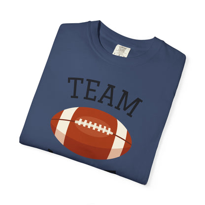 CUSTOM Football Team T-Shirt for Parents & Kids - Personalize with Name, Team Name & Number