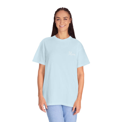 Mom Script Printed T-Shirt | Comfort Colors