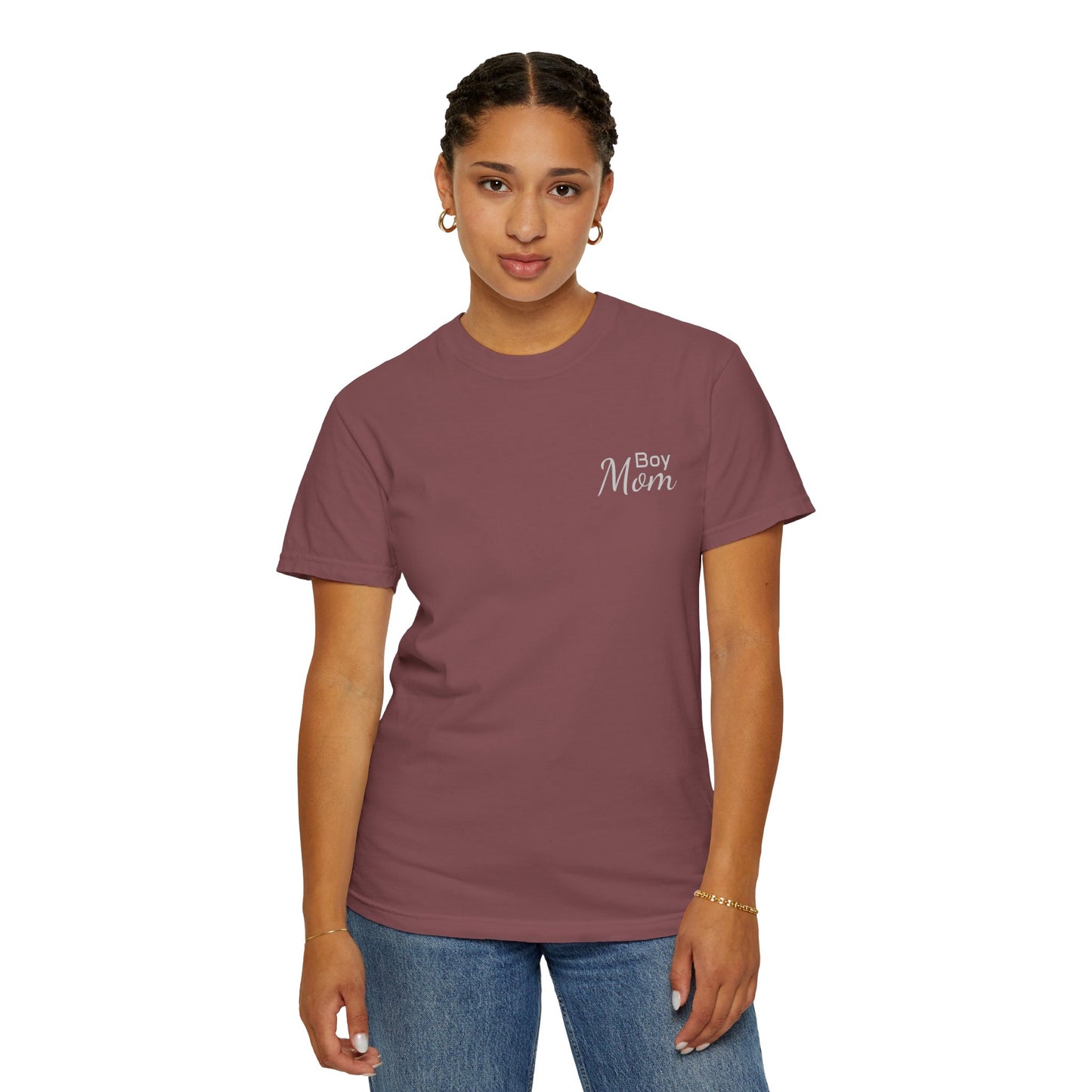 Boy Mom Printed T-Shirt | Comfort Colors