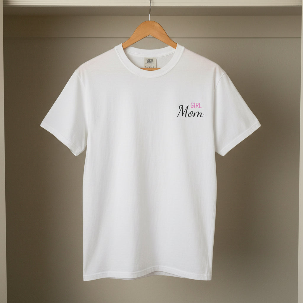 Girl Mom Printed T-Shirt | Comfort Colors T-shirt