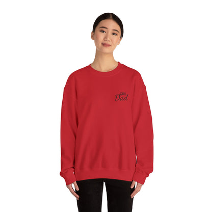 Girl Dad Embroidered Crewneck Sweatshirt