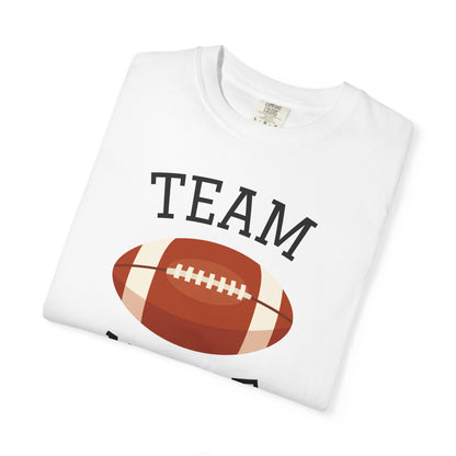CUSTOM Football Team T-Shirt for Parents & Kids - Personalize with Name, Team Name & Number
