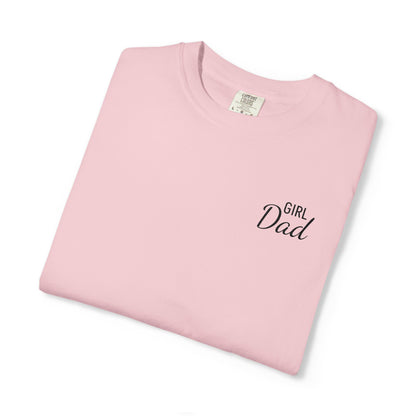 Girl Dad Embroidered Comfort Color T-Shirt
