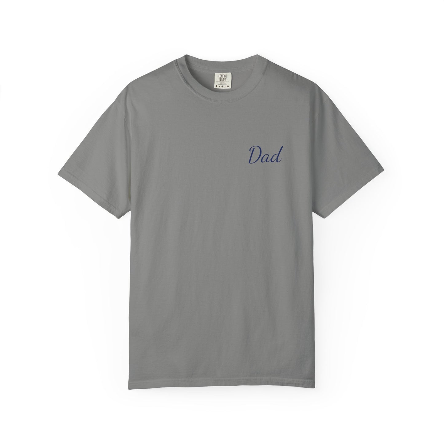 Dad Script Printed T-Shirt | Comfort Colors