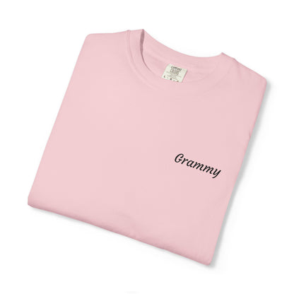 Custom Grandparent Embroidered Name - Comfort Color T-Shirt