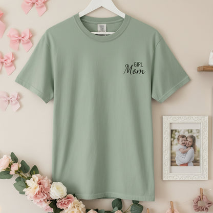 Girl Mom Printed T-Shirt | Comfort Colors T-shirt