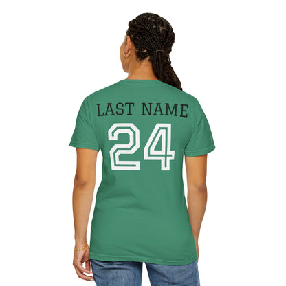 CUSTOM Football Team T-Shirt for Parents & Kids - Personalize with Name, Team Name & Number