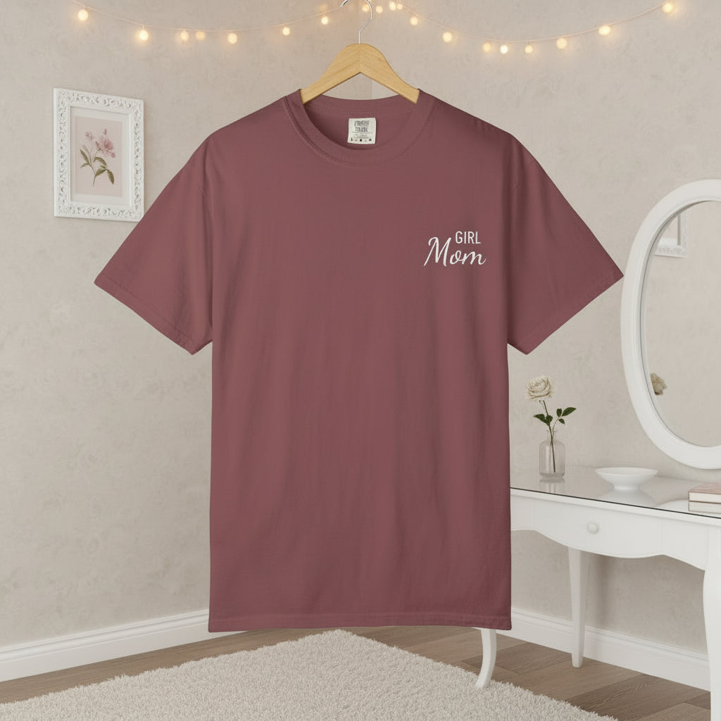 Girl Mom Printed T-Shirt | Comfort Colors T-shirt