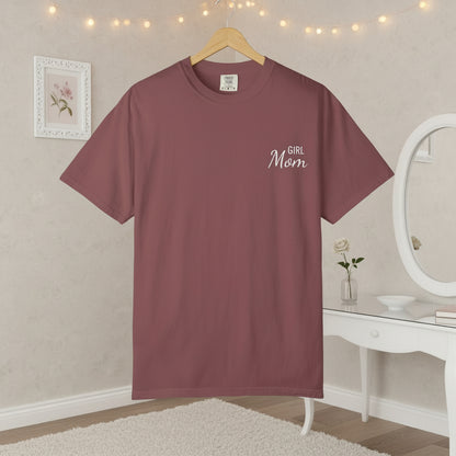 Girl Mom Printed T-Shirt | Comfort Colors T-shirt