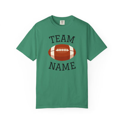 CUSTOM Football Team T-Shirt for Parents & Kids - Personalize with Name, Team Name & Number