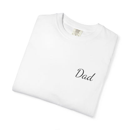 Dad Script Printed T-Shirt | Comfort Colors