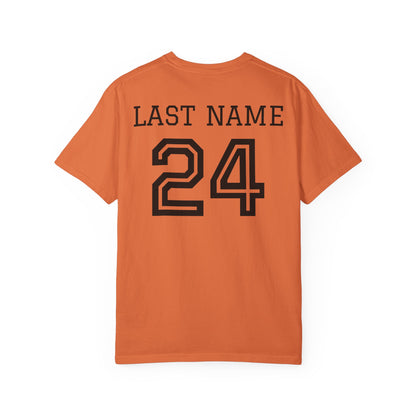CUSTOM Football Team T-Shirt for Parents & Kids - Personalize with Name, Team Name & Number