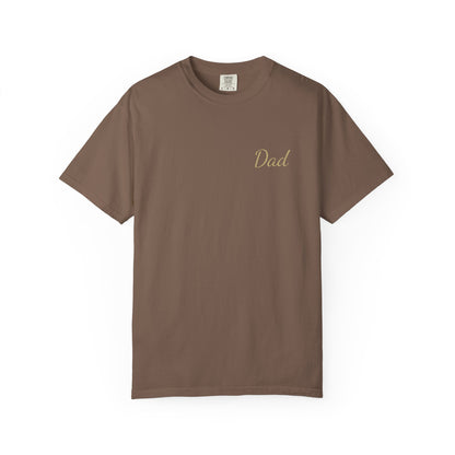 Dad Script Printed T-Shirt | Comfort Colors